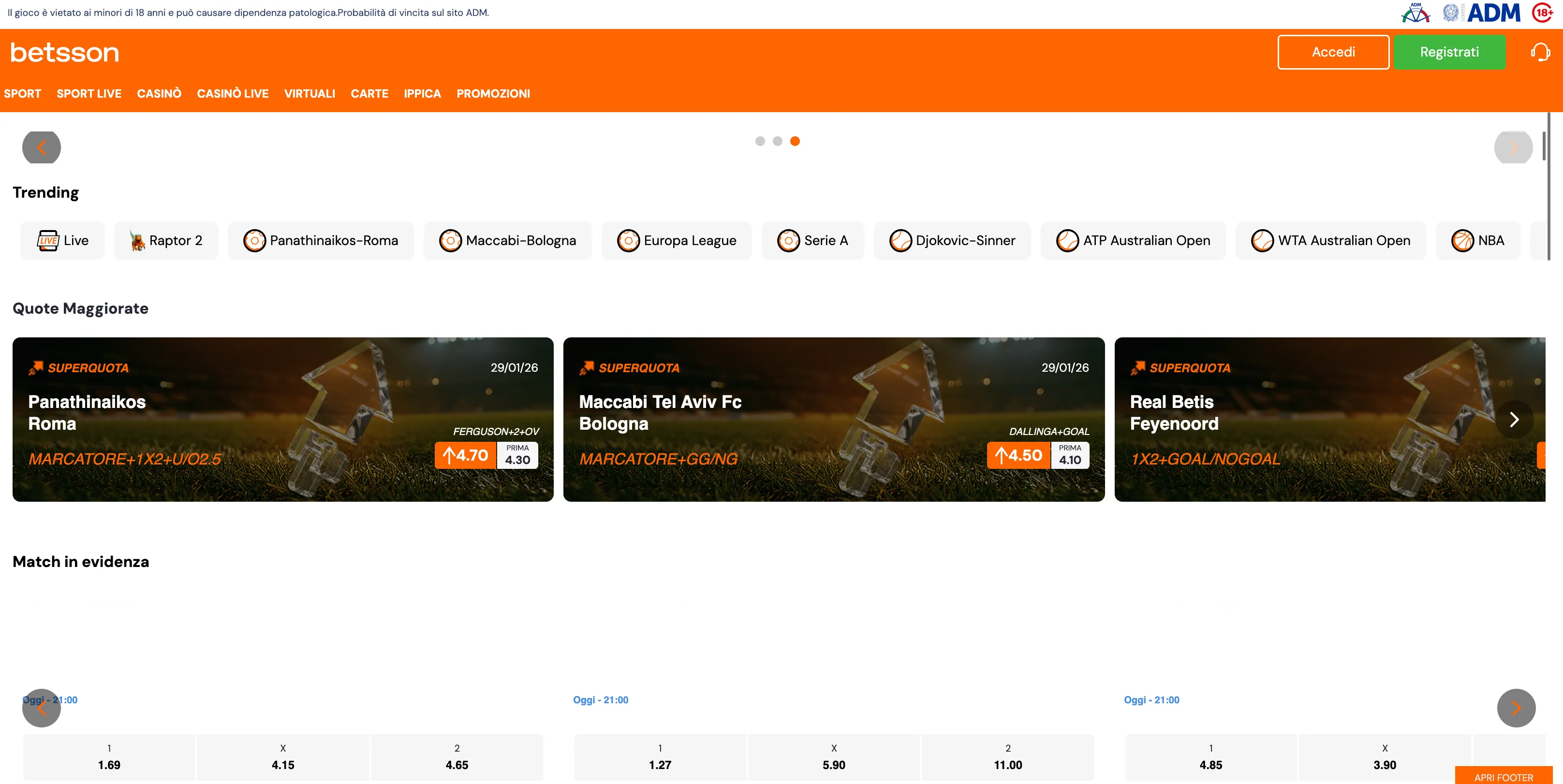 Betsson Casinò